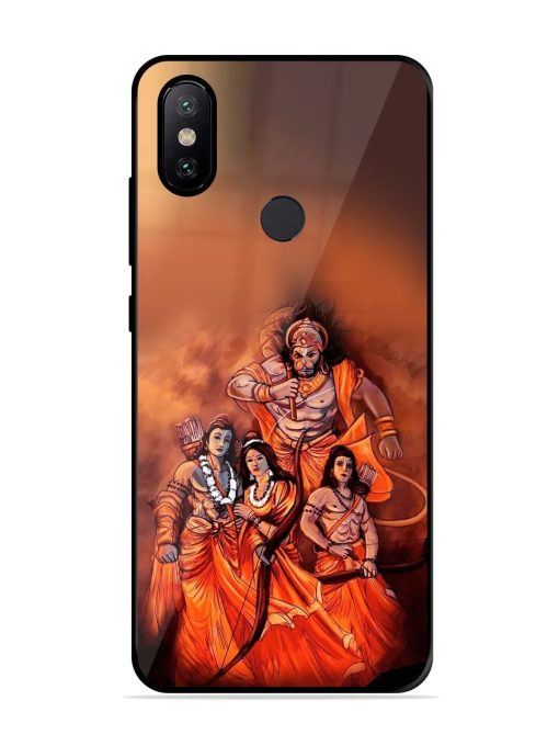 Sita Ram Glossy Soft Edge Case for Xiaomi Redmi A2 Chachhi