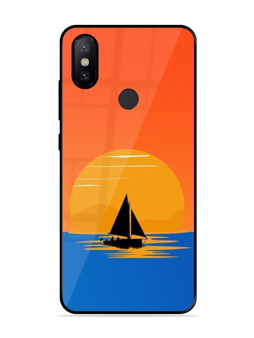 Sunset Sail Glossy Soft Edge Case for Xiaomi Redmi A2