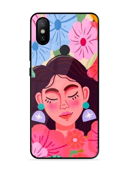 Blooming Serenity Glossy Soft Edge Case for Xiaomi Redmi A2