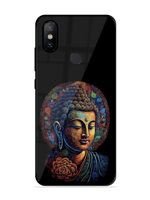 Stained Glass Serenity Glossy Soft Edge Case for Xiaomi Redmi A2 Chachhi