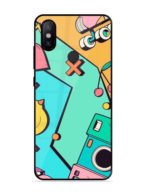 Retro Remix Glossy Soft Edge Case for Xiaomi Redmi A2