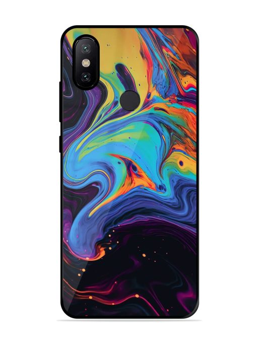 Liquid Dreamscape Glossy Soft Edge Case for Xiaomi Redmi A2 Chachhi