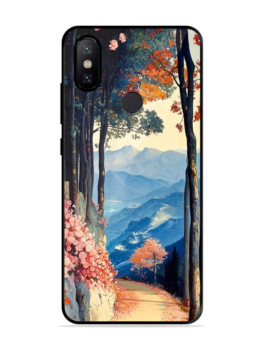 Mountainside Serenity Glossy Soft Edge Case for Xiaomi Redmi A2 Chachhi