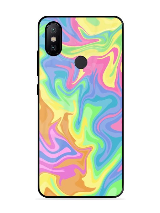 Whimsical Swirl Glossy Soft Edge Case for Xiaomi Redmi A2 Chachhi