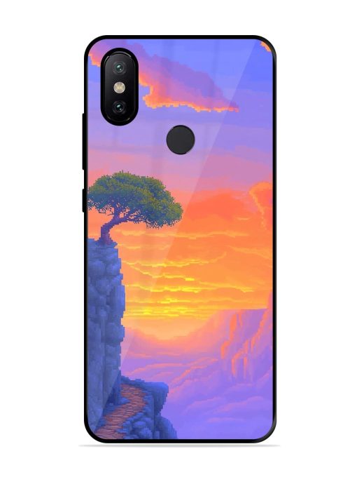 Cliffside Solitude Glossy Soft Edge Case for Xiaomi Redmi A2 Chachhi