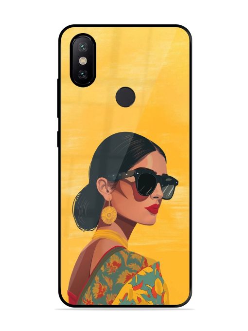 Neon Nightscape Glossy Soft Edge Case for Xiaomi Redmi A2 Chachhi