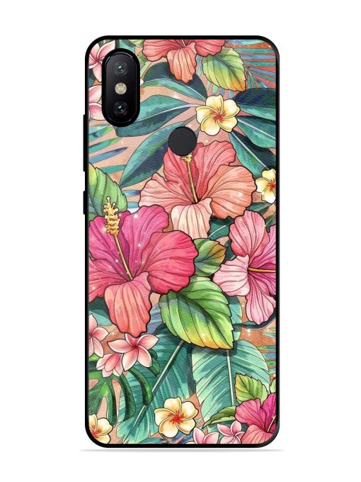 Tropical Tapestry Glossy Soft Edge Case for Xiaomi Redmi A2