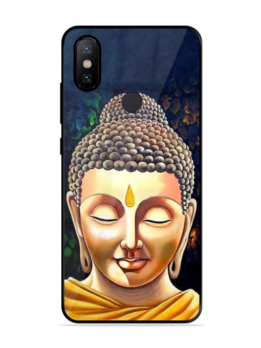 Buddha Face Glossy Soft Edge Case for Xiaomi Redmi A2 Chachhi