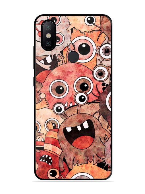 Monster Mash Glossy Soft Edge Case for Xiaomi Redmi A2