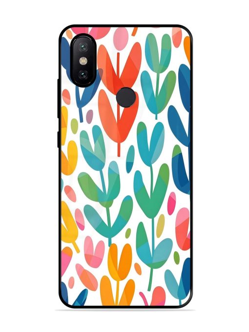 Rainbow Of Blooms Glossy Soft Edge Case for Xiaomi Redmi A2 Chachhi