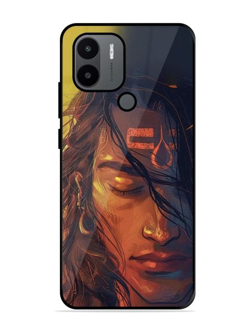 Tranquil Shiva Glossy Soft Edge Case for Xiaomi Redmi A2 Plus