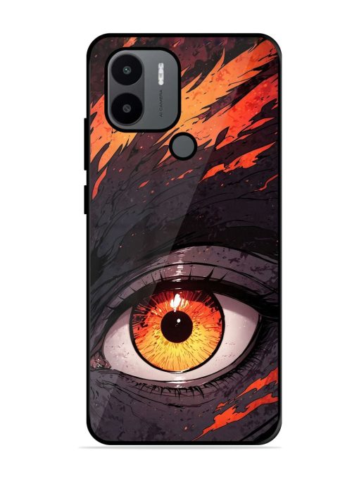 Inferno Gaze Glossy Soft Edge Case for Xiaomi Redmi A2 Plus