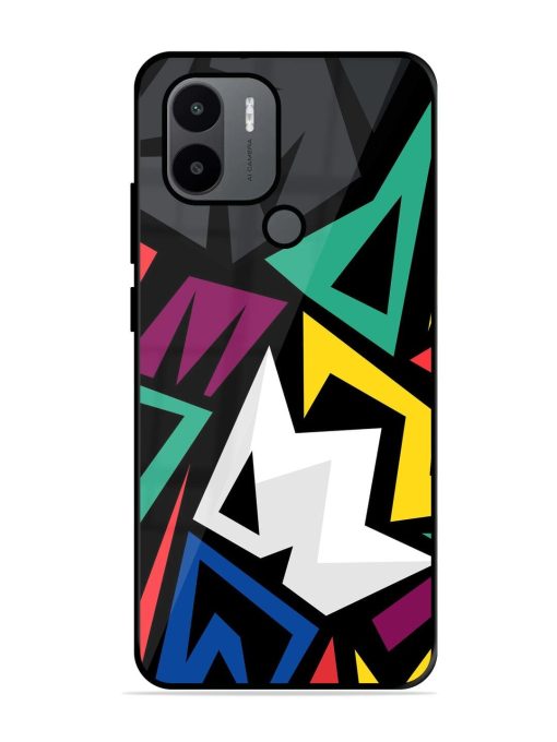 Chaotic Geometry Glossy Soft Edge Case for Xiaomi Redmi A2 Plus