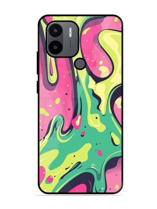 Gooey Grooves Glossy Soft Edge Case for Xiaomi Redmi A2 Plus