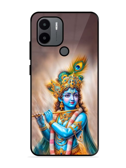 Divine Krishna Glossy Soft Edge Case for Xiaomi Redmi A2 Plus