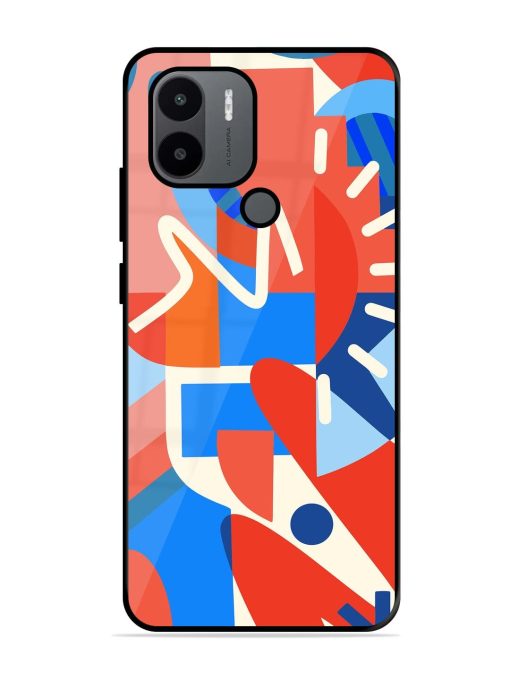 Abstract Harmony Glossy Soft Edge Case for Xiaomi Redmi A2 Plus