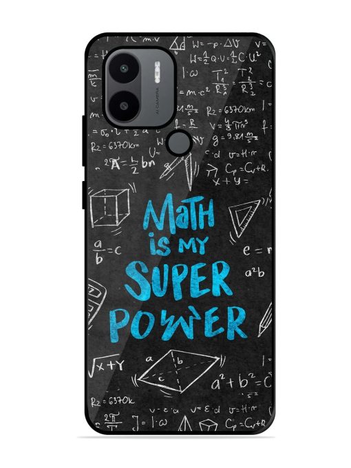 Math Magic Glossy Soft Edge Case for Xiaomi Redmi A2 Plus