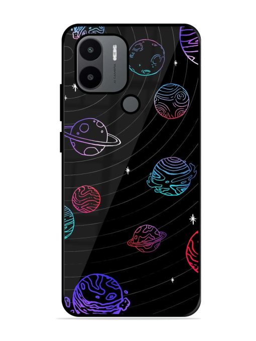 Cosmic Ballet Glossy Soft Edge Case for Xiaomi Redmi A2 Plus