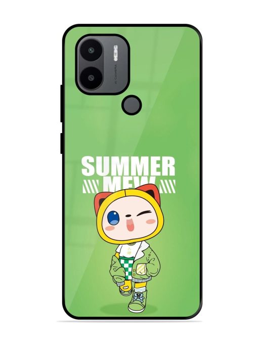 Purrfect Summer Glossy Soft Edge Case for Xiaomi Redmi A2 Plus