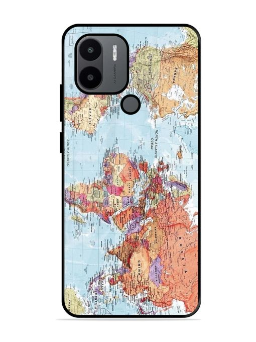 Our Blue Marble Glossy Soft Edge Case for Xiaomi Redmi A2 Plus