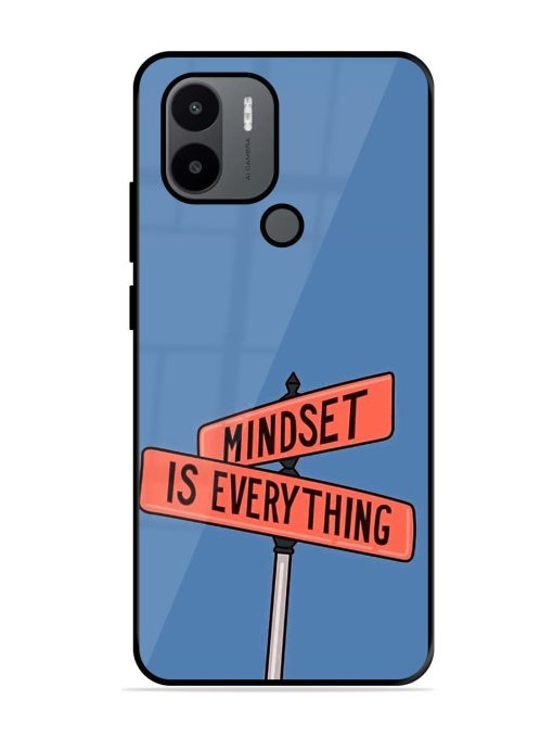 Mindset Matters Glossy Soft Edge Case for Xiaomi Redmi A2 Plus