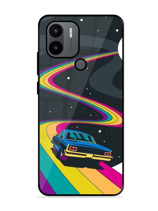 Rainbow Road Glossy Soft Edge Case for Xiaomi Redmi A2 Plus