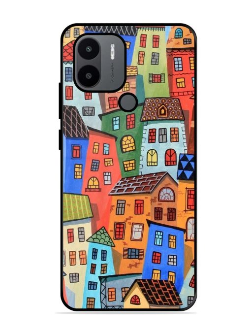 Rainbow House Glossy Soft Edge Case for Xiaomi Redmi A2 Plus