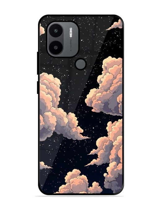 Starry Night Dreams Glossy Soft Edge Case for Xiaomi Redmi A2 Plus