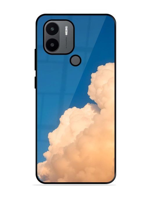 Golden Cloudscape Glossy Soft Edge Case for Xiaomi Redmi A2 Plus