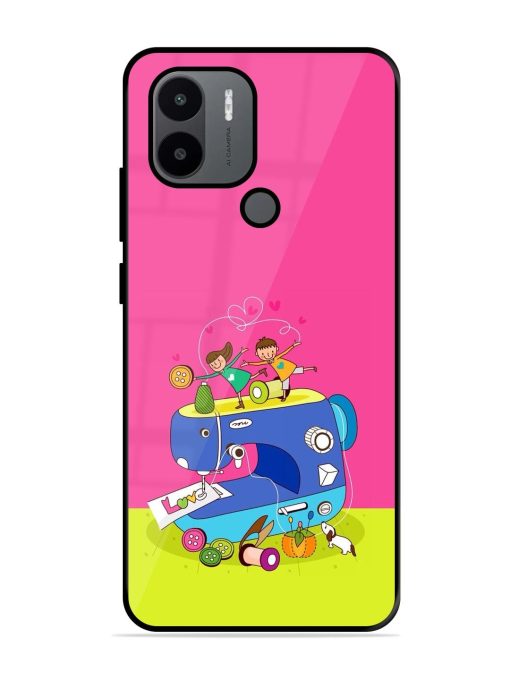 Sew Cute Glossy Soft Edge Case for Xiaomi Redmi A2 Plus