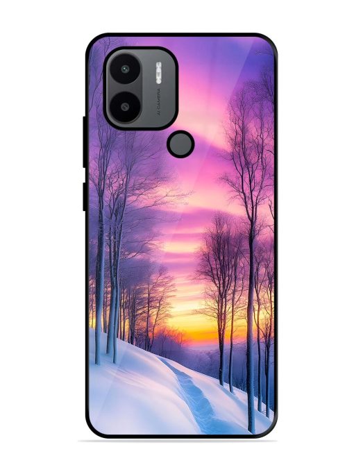 Winter'S Purple Haze Glossy Soft Edge Case for Xiaomi Redmi A2 Plus