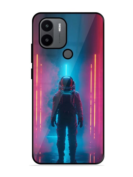 Neon Astronaut Glossy Soft Edge Case for Xiaomi Redmi A2 Plus