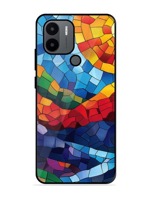 Mosaic Sunset Glossy Soft Edge Case for Xiaomi Redmi A2 Plus