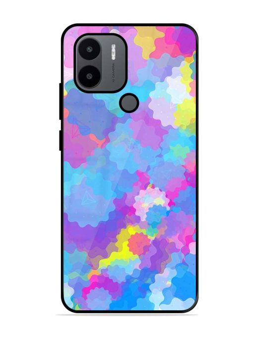 Psychedelic Cloud Burst Glossy Soft Edge Case for Xiaomi Redmi A2 Plus