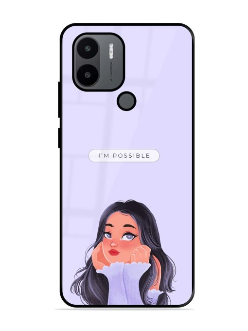 Im Possible Glossy Soft Edge Case for Xiaomi Redmi A2 Plus