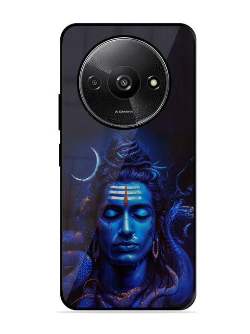 Mystic Mahadev Glossy Soft Edge Case for Xiaomi Redmi A3 (2024) Chachhi