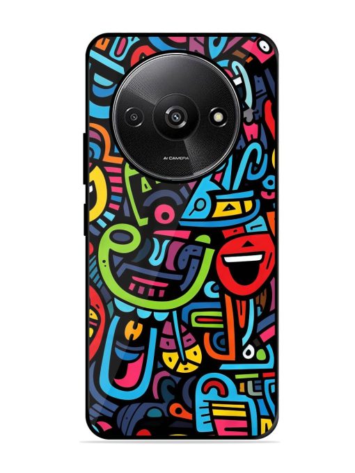 Doodlephoria Glossy Soft Edge Case for Xiaomi Redmi A3 (2024) Chachhi