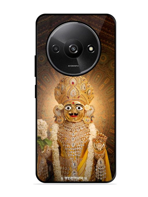 Hare Krishna Maharaj Glossy Soft Edge Case for Xiaomi Redmi A3 (2024) Chachhi