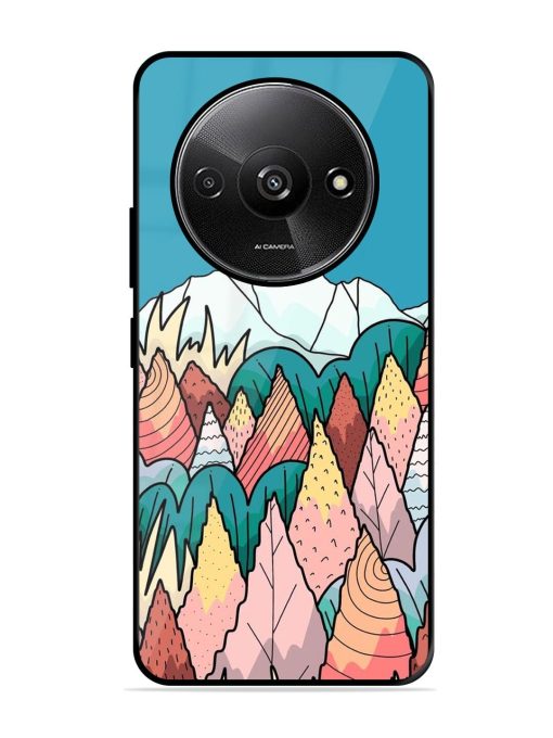 Mountain Dreamscape Glossy Soft Edge Case for Xiaomi Redmi A3 (2024) Chachhi