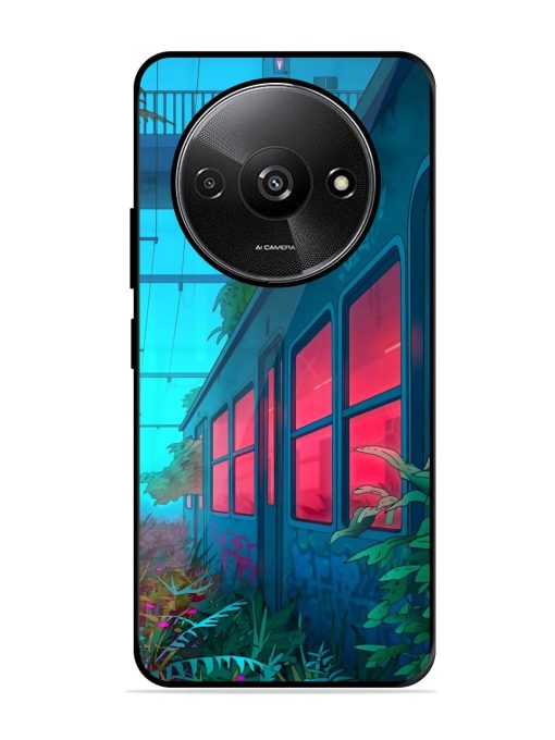 Urban Jungle Glossy Soft Edge Case for Xiaomi Redmi A3 (2024) Chachhi