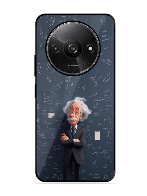 Albert Einstein Glossy Soft Edge Case for Xiaomi Redmi A3 (2024) Chachhi