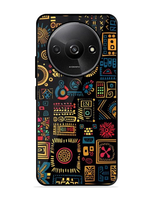 Tribal Tapestry Glossy Soft Edge Case for Xiaomi Redmi A3 (2024) Chachhi