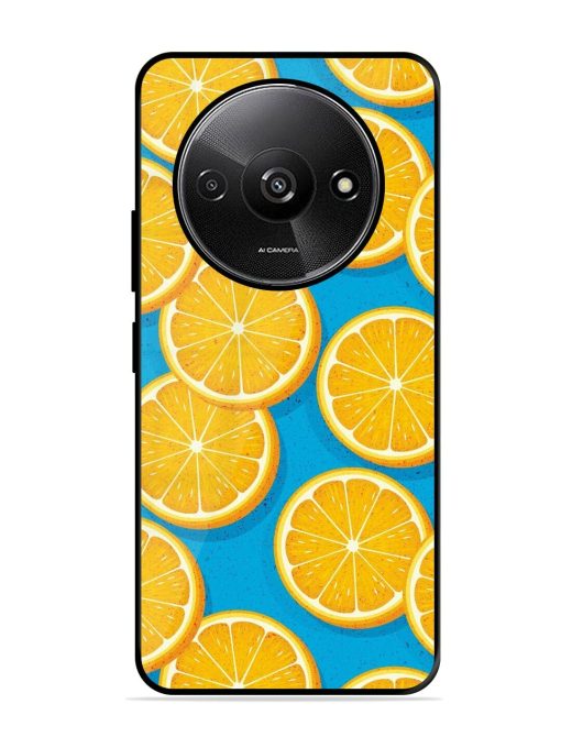 Citrus Symphony Glossy Soft Edge Case for Xiaomi Redmi A3 (2024) Chachhi