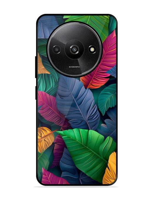 Tropical Tapestry Glossy Soft Edge Case for Xiaomi Redmi A3 (2024) Chachhi