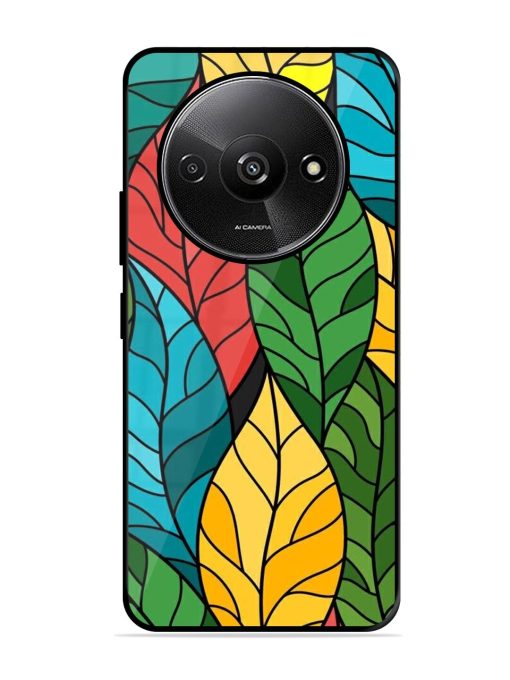 Foliage Fiesta Glossy Soft Edge Case for Xiaomi Redmi A3 (2024) Chachhi