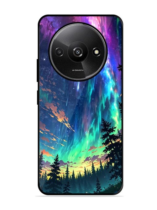 Cosmic Canvas Glossy Soft Edge Case for Xiaomi Redmi A3 (2024) Chachhi