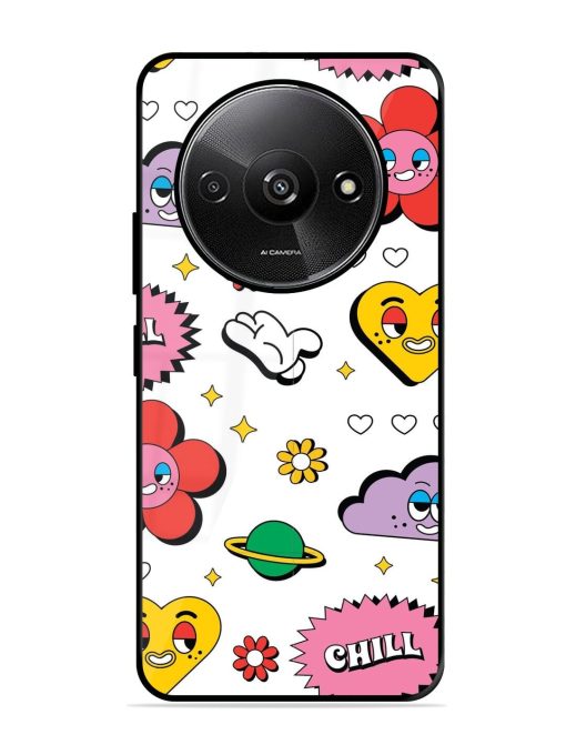 Whimsical Wonderland Glossy Soft Edge Case for Xiaomi Redmi A3 (2024) Chachhi