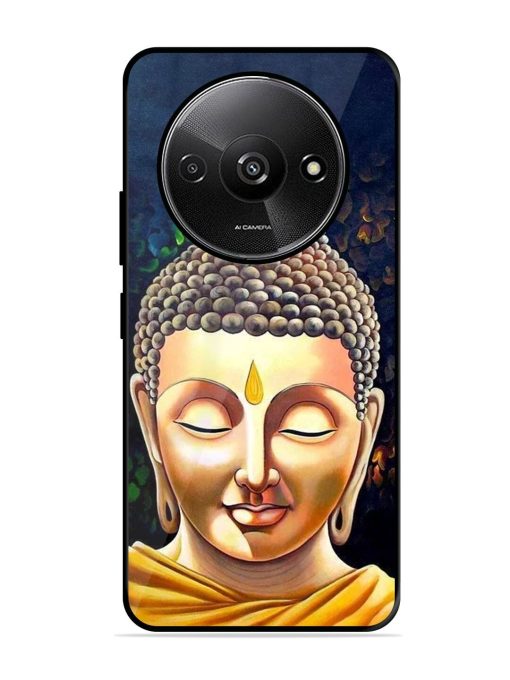 Buddha Face Glossy Soft Edge Case for Xiaomi Redmi A3 (2024) Chachhi