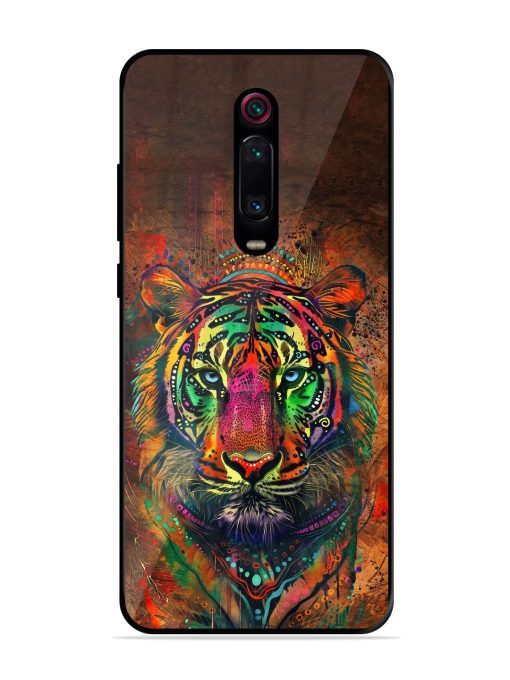 Cosmic Tiger Glossy Soft Edge Case for Xiaomi Redmi K20 Chachhi