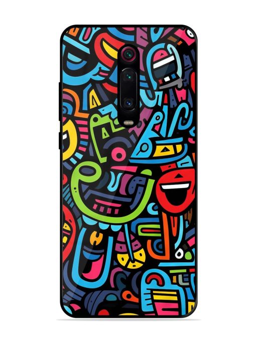 Doodlephoria Glossy Soft Edge Case for Xiaomi Redmi K20 Chachhi